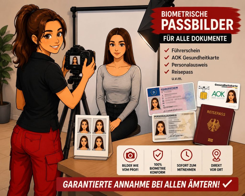 Biometrische Passbilder